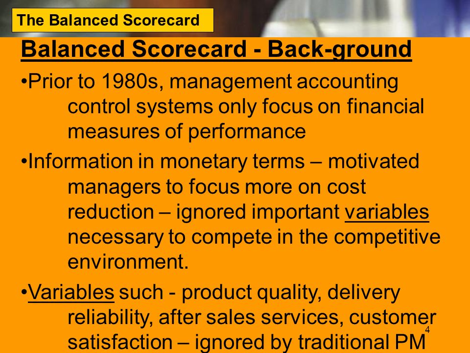 Balanced scorecard customer satisfaction